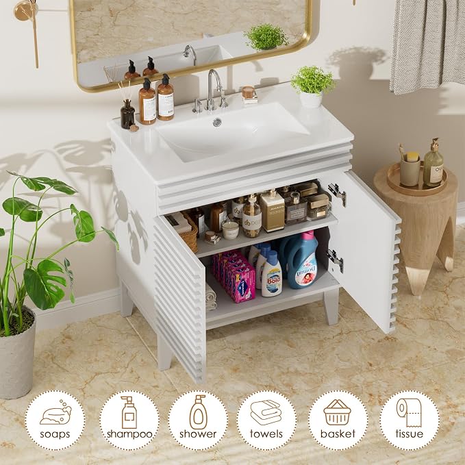 ROOMTEC 30" Bathroom Vanity - Image 6