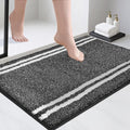 PURRUGS Bathroom Rug Non-Slip Machine Washable 24" x 36", Super Absorbent and by PURRUGS