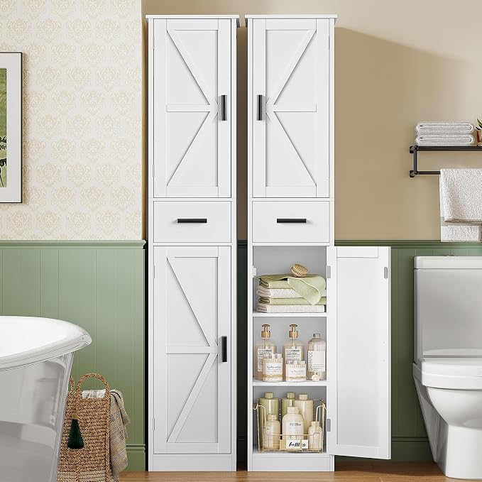 WEENFON 67 Tall Bathroom Cabinet - Image 4