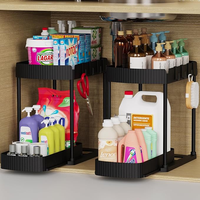 Multi-Purpose Pull-Out Storage Organizers, Under Sink/Cabinet Organizers and by ukeetap