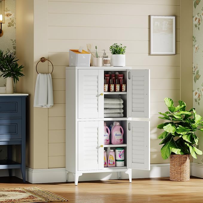 Bathroom Floor Storage Cabinet - Image 4