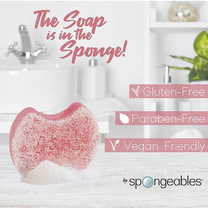 Spongables Pedi Scrub Foot Exfoliating 20+ Wash Sponge - Image 2