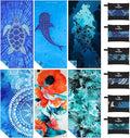 6 Pack Microfiber Lightweight Thin Beach Towel Sand Free Quick Dry Super by Yongoesbeachtowel