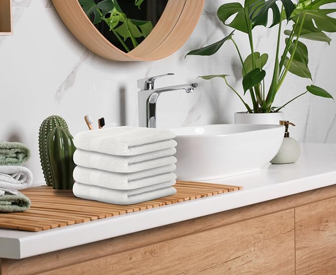 Avalon Towels Luxury Washcloths – Premium Cotton, Soft & Absorbent Wash Cloths - Image 3
