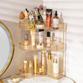 Upgraded 3-Tier Corner Bathroom Countertop Organizer – Spacious Storage by SHUANGQING