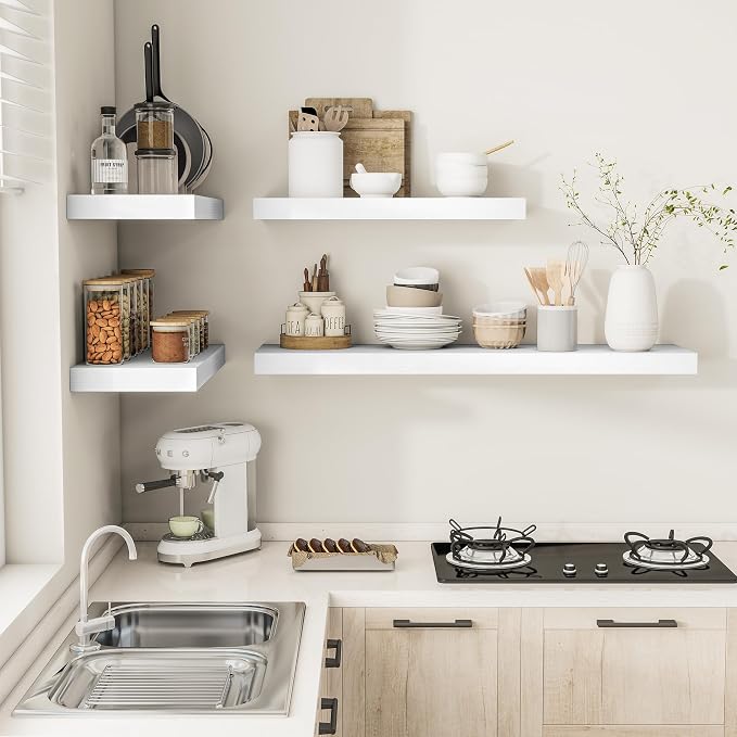 Vivelove 12 Deep Floating Shelves - Image 5