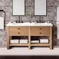 60" Double Sink Bathroom Vanity by Unknown