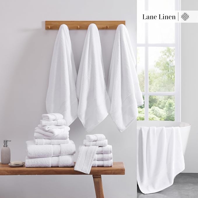 LANE LINEN Luxury Bath Towels Set - Image 7