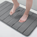 Buganda Memory Foam Bath Mat, Ultra Soft and Non-Slip Bathroom Rugs, Water by Buganda