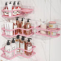4-Pack Adhesive Corner Shower Caddy by YOUVIP