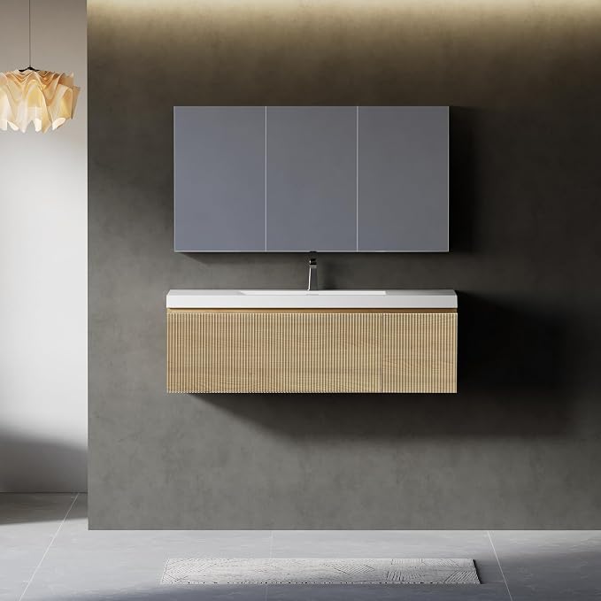 48'' Floating Bathroom Vanity by CraftYourIdealBathMoments