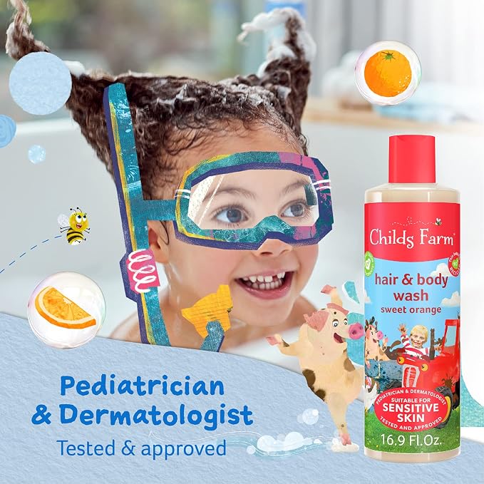 Childs Farm, Kids Hair & Body Wash - Image 3