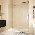 56-60" W x 76" H Frameless Sliding Shower Door, Features 5/16" Clear Tempered by IDEALHOUSE