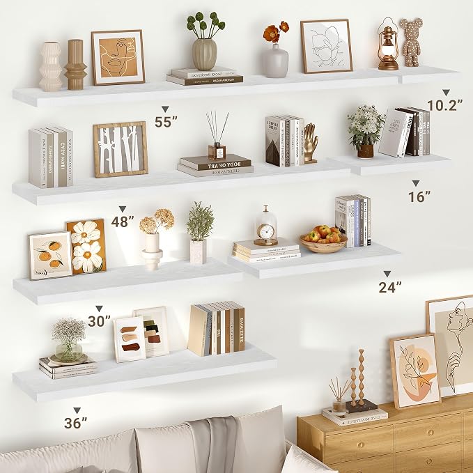 Vivelove 10 in Deep Floating Shelves - Image 5