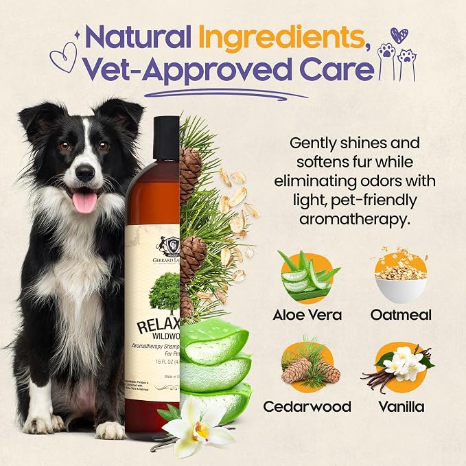 Dog Shampoo and Conditioner Relaxing Wildwoods 16 Fl Oz - Image 3