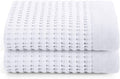 GILDEN TREE Waffle Hand Towels for Bathroom Quick Dry Large Luxury Lint Free by GildenTree