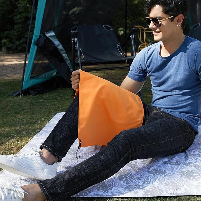 Rainleaf Microfiber Towel Perfect Travel & Gym & Camping Towel. Quick Dry - Image 7