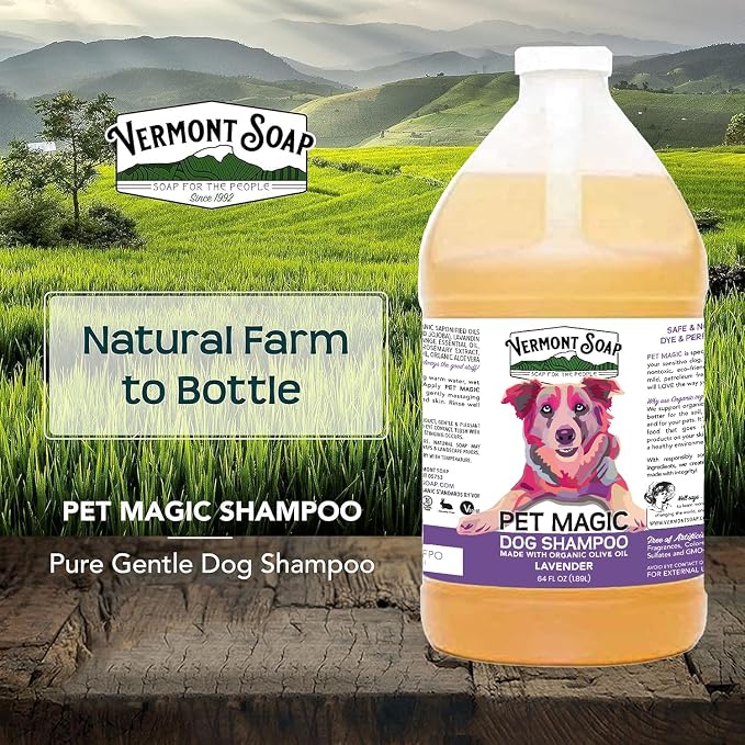 VERMONT SOAP Organics Pet Shampoo - Image 5