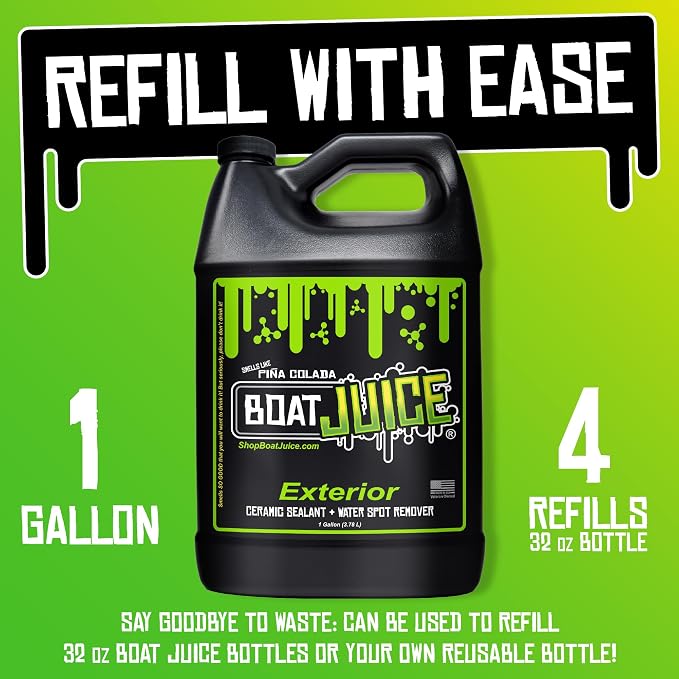 Boat Juice 2in1 Exterior Boat Cleaner & Protectant | Water Spot Remover - Image 4