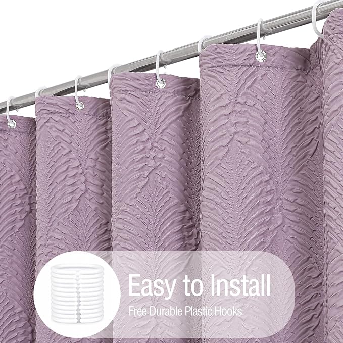 Gibelle Lavender Purple Shower Curtain - Image 7