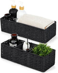 DULLEMELO Toilet Paper Basket for Organizing, Paper Rope Bathroom Baskets by DULLEMELO