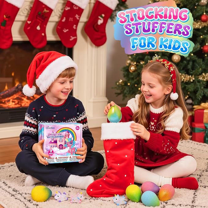 Unicorn Bath Bombs for Kids Girls - Image 2