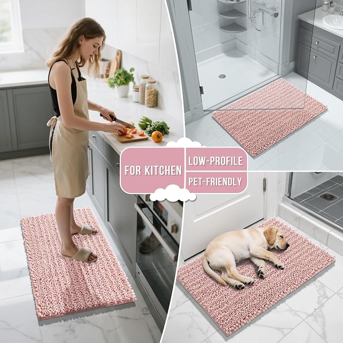 Yimobra Large Bathroom Rugs Non Slip Washable 36x24 Inch - Image 7