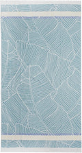 SOFE H&L | LINVIA Foutah Quick Dry Beach Towel Pack of 1 Leaves by SOFEHomeLiving
