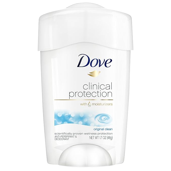 Dove Clinical Protection Antiperspirant Deodorant, Original Clean, 1.7 Ounce - Image 2
