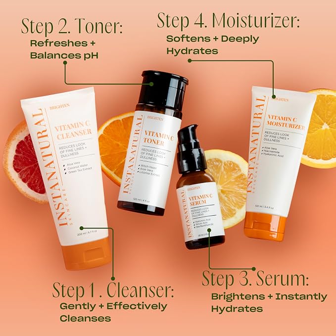 InstaNatural Vitamin C Moisturizer Face Cream, Brightens and Reduces the Look - Image 7
