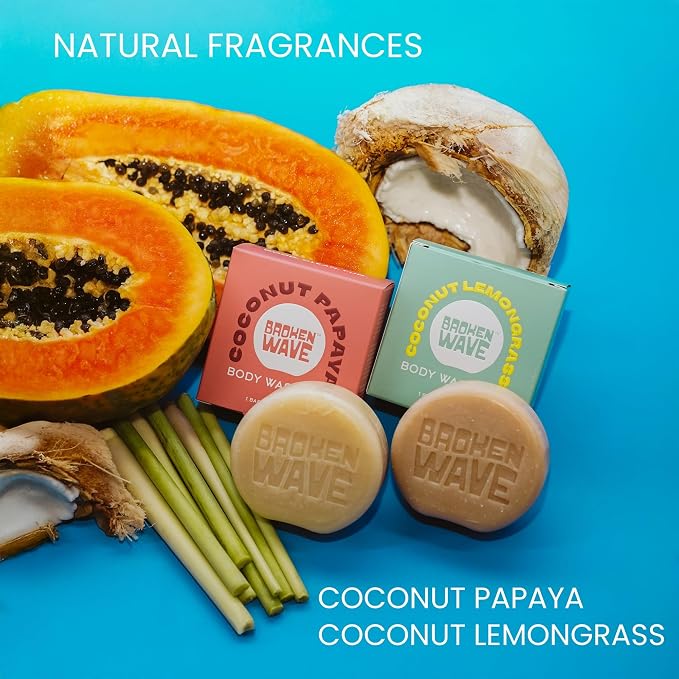 Broken Wave Natural Bar Soap for Women and Men | Hydrating, Cruelty-Free Bar - Image 2