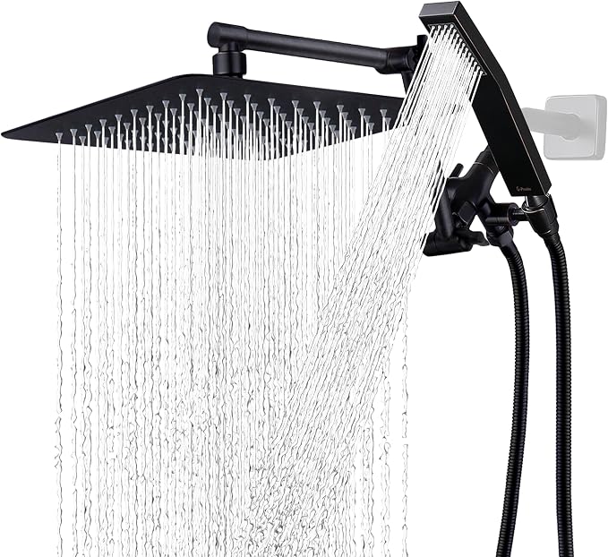 G-Promise All Metal 10 Inches Rainfall Shower Head by G-Promise