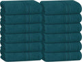 BOUTIQUO Ultra Soft Cotton Washcloths, Contains 12 Piece Face Cloths 12x12 inch by BOUTIQUO
