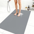 Extra Large Non-Slip Shower Mat, Fast-Dry PVC Bath Stall Tub Mat, Drain-Hole by Unknown