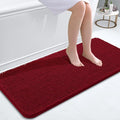 OLANLY Bathroom Rugs 47x20, Extra Soft Absorbent Chenille Bath Rugs, Rubber by OLANLY