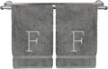 Monogrammed Hand Towel, Personalized Initial Gift, Extra Absorbent 100% Turkish by BareCotton
