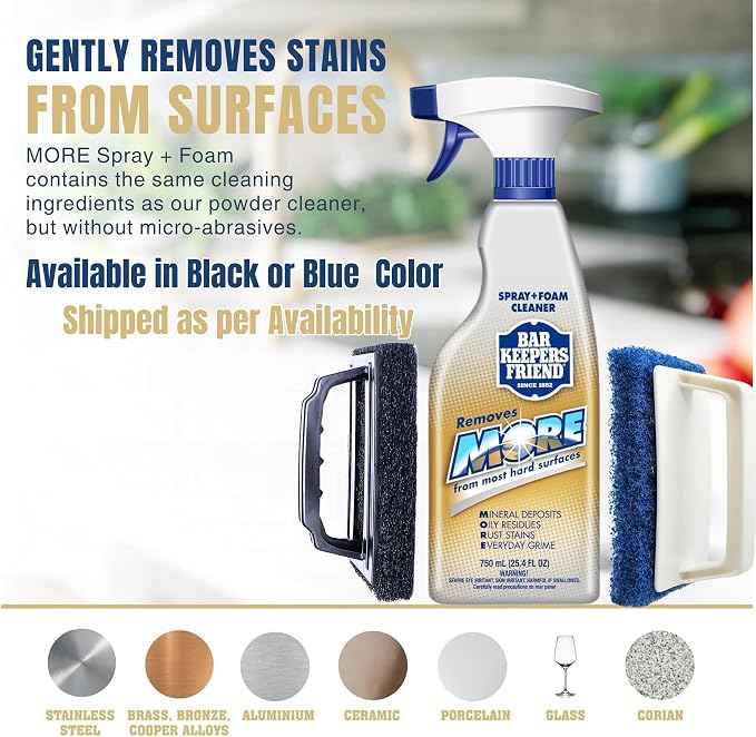 Daily Shower Spray Kit with 2 Items, Hard Water Spray Foam Cleaner with Glass - Image 2