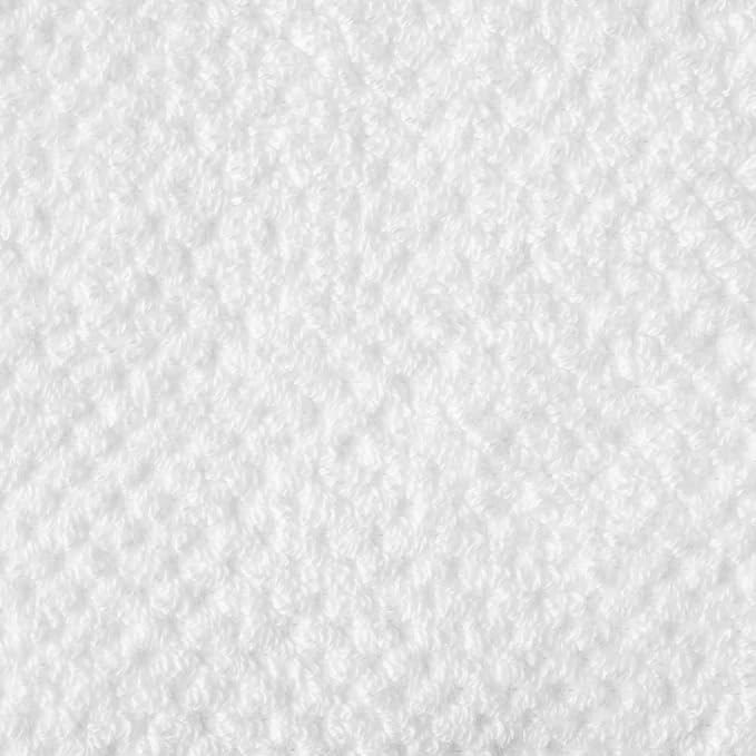 Welhome Franklin Premium 6 Pack Hand Towels Popcorn Textured White Bathroom - Image 7