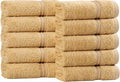 Superior Egyptian Cotton 10-Piece Face Towel Set, Small Towels by SUPERIOR