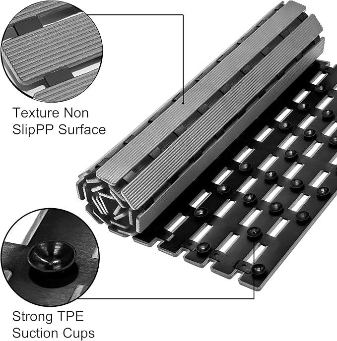 MBOSS Bathtub Mat Non Slip, Shower Mat - Image 3