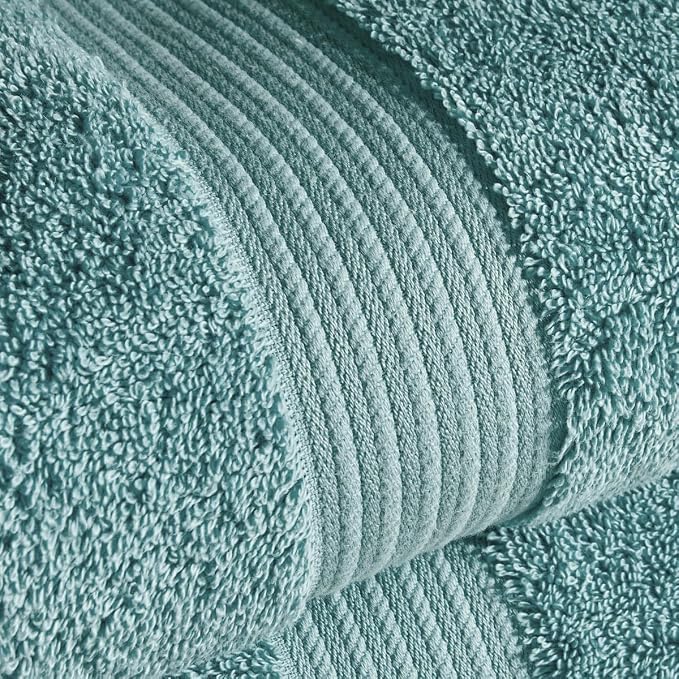 Christy Supreme Hygro 6 Piece Towel Set | Mineral Blue | 100% Luxury Supima - Image 3