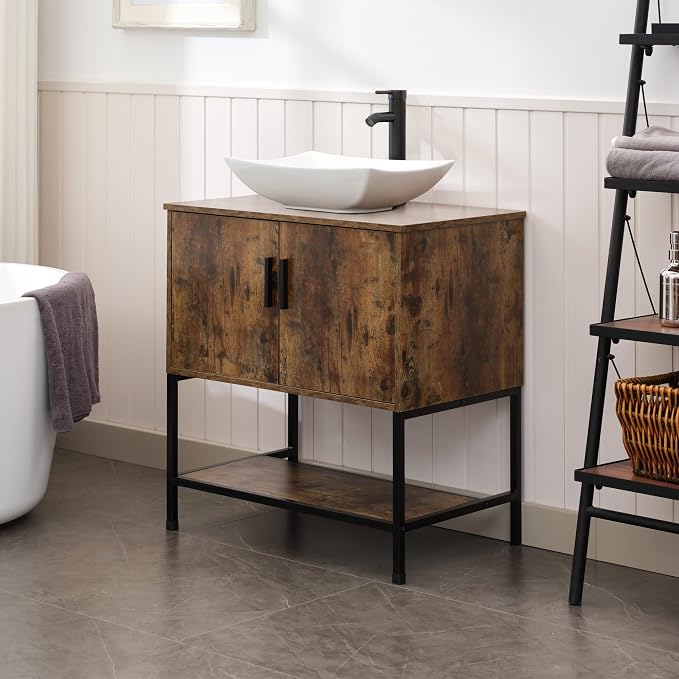 UEV Rustic Brown 30" Bathroom Vanity - Image 3