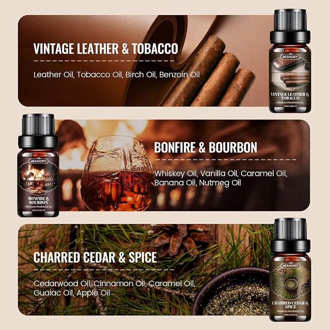 Men Essential Oils Set, Fragrance Oil - Image 2