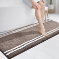 PURRUGS Bathroom Rug Non-Slip Machine Washable 24" x 60", Super Absorbent and by PURRUGS