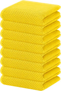 Homaxy 100% Cotton Waffle Weave Kitchen Dish Towels, Ultra Soft Absorbent Quick by Homaxy