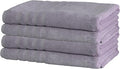 Mosobam Luxury Turkish Towels Set of 4 Bath Sheets 35X70 Lavender Aura 700 GSM by Mosobam