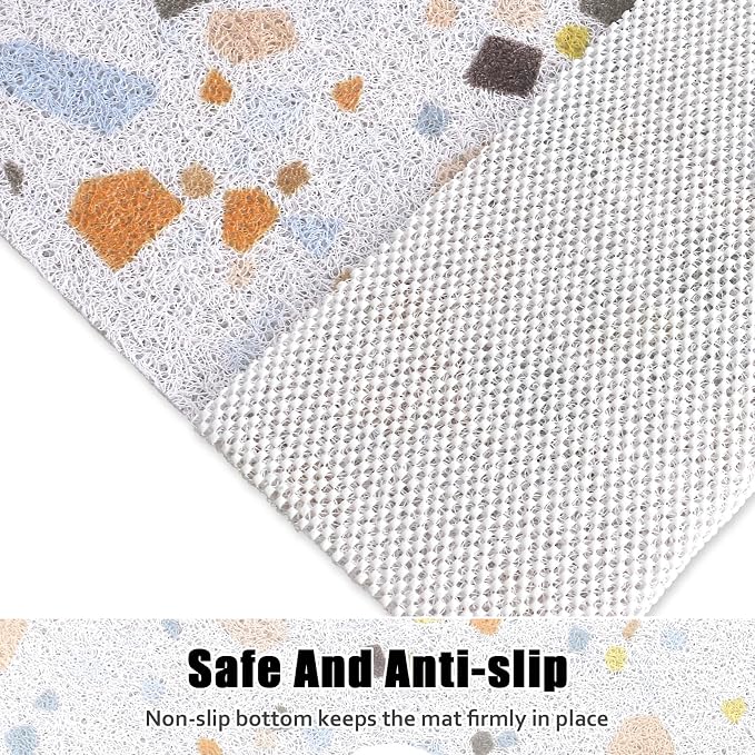 Square Shower Mat Non Slip: 27x27 Inch Shower Floor Mat - Image 2