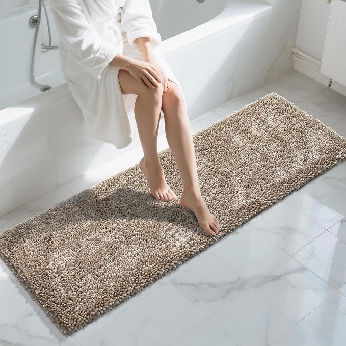 Yimobra Long Bathroom Rugs Runner 70x24 Inch, Extra Thick Soft Absorbent by Yimobra