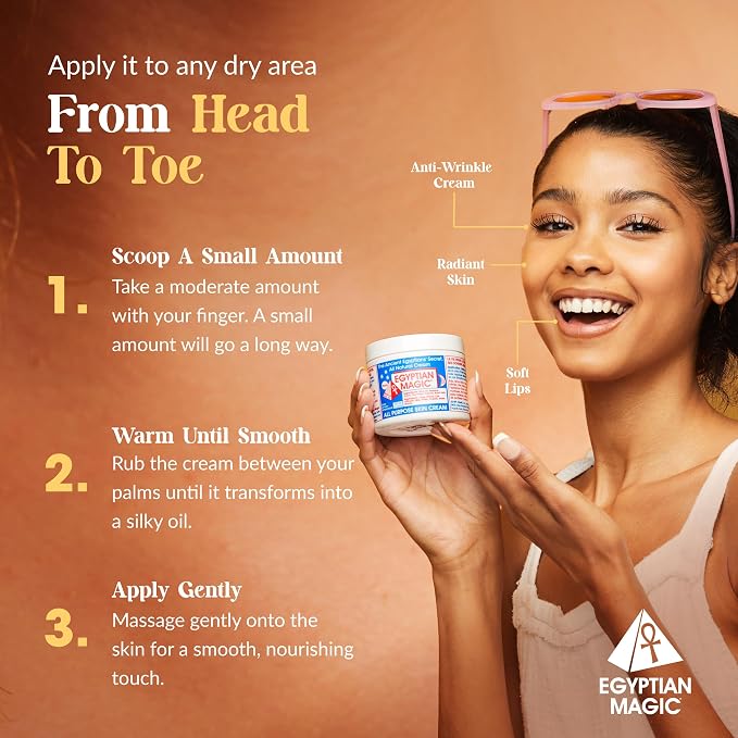 Egyptian Magic - All Purpose Face, and Dry Skin Moisturizing Cream, Skin - Image 4