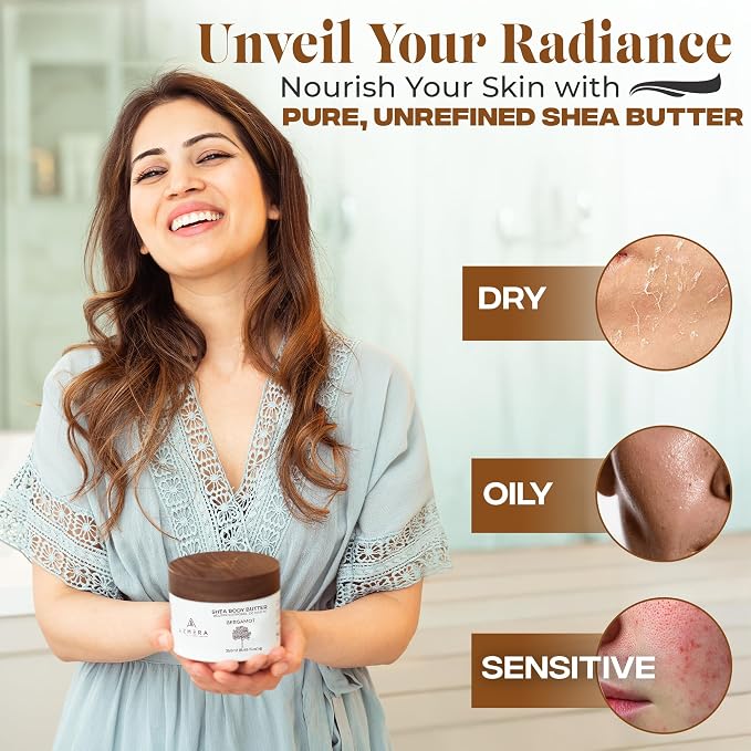 AZMERA Handcrafted Whipped Shea Body Butter – Luxurious Moisturizer - Image 4